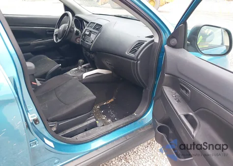 2014 Mitsubishi Outlander Sport Es из США, поврежденный, VIN 4A4AP3AUXEE002604